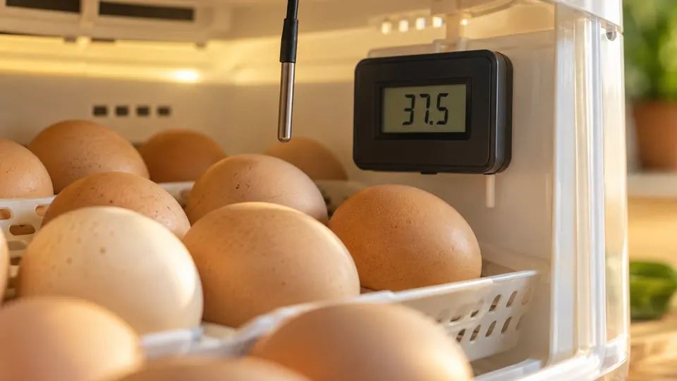 Sonda y control digital de temperatura dentro de una incubadora